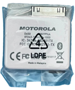 Motorola D650 Bluetooth Wireless Headphone Adapter SYN1976A For iPod MP3... - $40.94 CAD