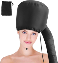 Bonnet Hood Hairdryer Attachment - Upgraded Hair Dryer Bonnet with Chin ... - £7.90 GBP