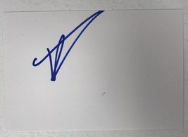 Tom Holland Signed Autographed 4x6 Index Card - £20.92 GBP