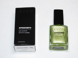 Avon Speed Dry+ Nail Enamel Limeade 12 ml 0.4 fl oz nail polish mani pedi;; - £8.12 GBP