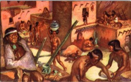 Vtg Postcard, Classic Pueblo, The golden age of the Pueblo culture 1000-1300 AD - £5.05 GBP