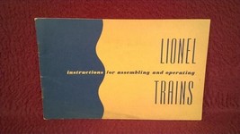 Lionel Post War 1952 Complete Operating Instructions Booklet  - $15.80
