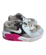 Nike Air Max 90 Emcee LTR shoes gray purple Toddler Girl size 9c Sneakers - £15.49 GBP