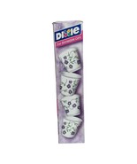 Dixie Disposable Paper Bath Cups Floral Canvas 3 oz Partial 118 Total Op... - $27.28 CAD