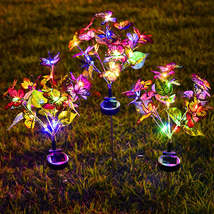 Solar Butterfly Courtyard Light Led - £31.93 GBP