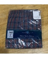 Vtg TownCraft-JCPenneys Men&#39;s Plaid Blue Red/Green Boxers Shorts/ 3 Pack... - $48.61 CAD