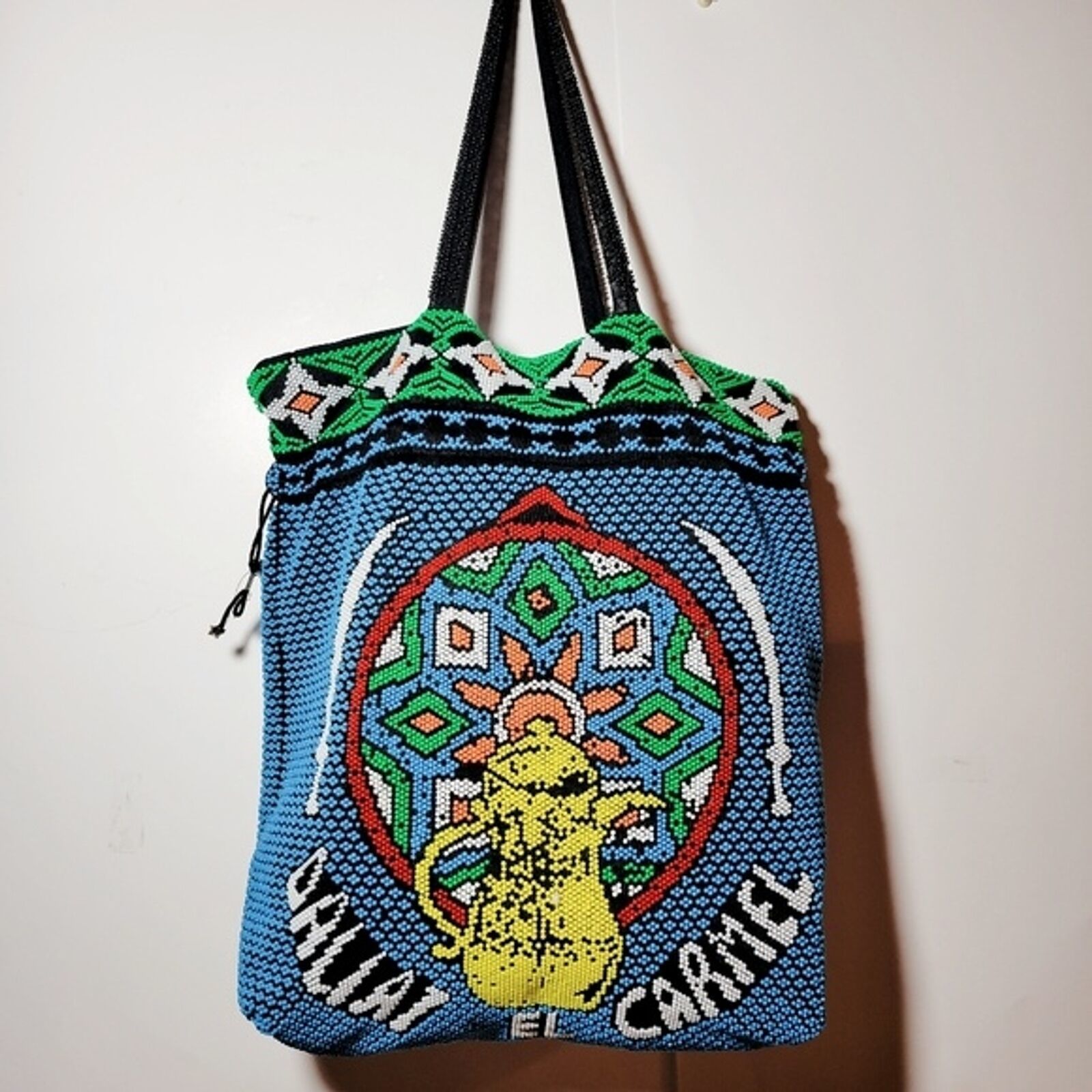 Primary image for Vintage Daliat El Carmel Beaded shoulder/tote Bag Great condition