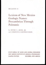 Lexicon of New Mexico Geologic Names: Precambrian Through Paleozoic - £17.03 GBP