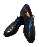 Allen Edmonds Park Avenue Black Leather Cap Toe Oxfords Size 10.5 EEE 5615 - £69.76 GBP