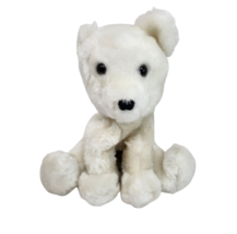 Vintage 1976 Dakin Baby White Snowfoot Teddy Bear Stuffed Animal Plush Nutshells - £44.80 GBP