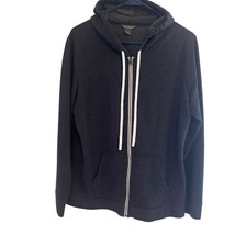 Eddie Bauer Womens Full Zip Hooded Sweatshirt Blue L Outdoors Hiking Ess... - $375.23 MXN