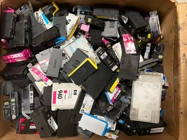 MIX LOT OF 100 EMPTY INK CARTRIDGES FOR $200 STAPLES or OFFICE MAX REWARDS - $46.48