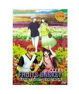 DVD Anime Fruits Basket TV Series Season 1-3 Vol.1-64 End + Movie Englis... - £29.67 GBP