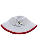 San Antonio Missions Bucket Hat Cap Adult OSFA White Red Poly Toyota TX ... - €14,76 EUR
