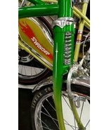 2 White FORK DART DECAL Bicycle Stickers fit Huffy Rail Wheel Judge Musc... - $185.65 MXN