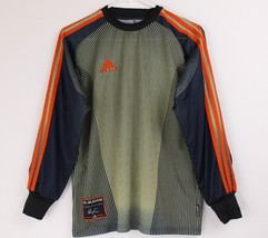 ADIDAS Oliver Kahn Football Goalkeeper Shirt Men&#39;s Size SMALL 2003 Socce... - £20.89 GBP