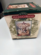 Mr Christmas Holiday Go Round Horses Carousel Musical Vintage 50 Songs - $45.00