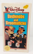 Walt Disney Home Video Bedknobs and Broomsticks (VHS 1986) HTF Slipcover Variant - £10.27 GBP