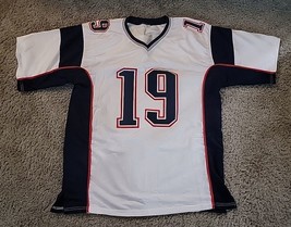 UNBRANDED Malcolm Mitchell #19 New England Patriots Stitched Jersey - Si... - $23.99