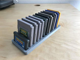 Nintendo Game Boy / Game Boy Advance Thick Cartridge Holder Stand Holds 12 Games - £11.18 GBP