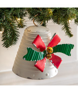 Small Holiday Bow Bell - £18.41 GBP