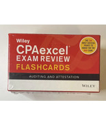New/Sealed - Wiley CPAexcel Exam Review Flashcards Auditing &amp; Attestatio... - £15.62 GBP