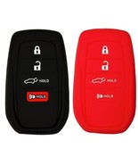 2 Pack Keyless Entry Rubber Key Fob Remote Covers Fit Toyota 2023 2024 2025 - €13,77 EUR