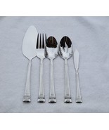 Wallace ZENITH FROST 18/10 Stainless 5 Piece Hostess Serving Set - $29.69