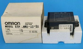 Omron STP-MND-AB-UA Time Delay Relay 0.5-30 Sec 8PIN Stpmndabua In Box - $50.00