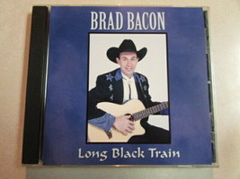 Brad Bacon Long Black Train 2005 10 Trk Autographed Cd Folk World Country Nm Oop - £6.89 GBP