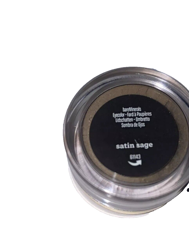 bareMinerals Bare Minerals SATIN SAGE Eye Shadow SAGE GREEN .28g .01oz NeW - $21.63