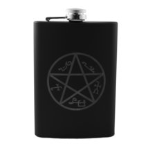 8oz Demon Trap Black Flask - £17.22 GBP