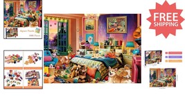 Unique 1000-Piece Animal Jigsaw Puzzle - Education &amp; Fun for Family Gath... - $532.12 MXN