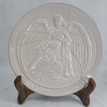 Frankoma Christmas Collector Plate 1975 &quot;The Annunciation&quot;  8&quot; -BDGH8 - £4.75 GBP