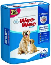Four Paws Wee Wee Pads Original 7 Pack (22" Long x 23" Wide) - $29.85