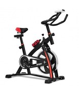 Household Adjustable Indoor Exercise Cycling Bike Trainer with Electroni... - £201.00 GBP