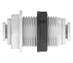 IPW Industries Inc.|PP1208W John Guest Acetal Bulkhead for Reverse Osmos... - $90.66 MXN