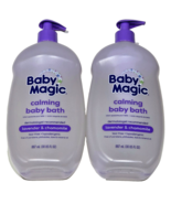 2 Pack Baby Magic Calming Baby Bath Lavender Chamomile Tear Free 30oz. - €29,62 EUR