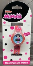 Disney Junior Minnie Mouse Flashing LCD Watch - £9.59 GBP