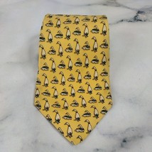 Salvatore Ferragamo Tie Necktie Goose yellow  - €39,32 EUR