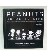 Charles Schulz PEANUTS GUIDE TO LIFE Black &amp; White Hardcover Book Hallma... - $18.32