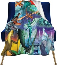 Wings Of Fire Ultra-Soft Micro Fleece Blanket Microfiber Blanket Luxury All - £31.39 GBP