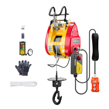 VEVOR 2-in-1 Electric Hoist Winch, 1100 lbs Capacity, 1800W Portable Pow... - $219.99