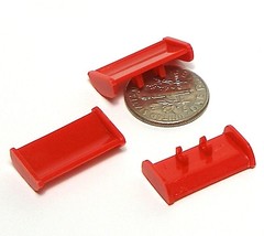 2pc 1981-89 TYCO HO Scale Slot Car INDY F-1 Formula WING Unused Factory Part - $5.99
