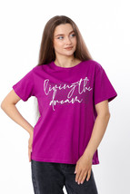 T-Shirt (women’s), Summer,  Nosi svoe 8127-001-33 (fuksiia-living) - £17.75 GBP+