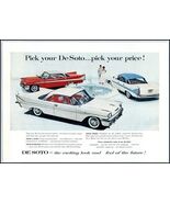 Lot of 5 - 1958 / 1959 DeSoto Firesweep, Firedome, Fire Automobile PRINT... - $131.02 MXN