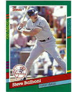 1991 Donruss #650 Steve Balboni New York Yankees - £1.10 GBP
