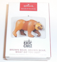 2022 Hallmark Keepsake Ornament Brown Bear What Do you See Eric Carle New - £15.65 GBP