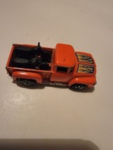 HOT WHEELS 1973 Ford Pick Up HAULER w/Motorcycles FLAME Vintage Diecast ... - £41.39 GBP
