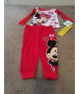 Disney Minnie Mouse Baby Unisex2-Piece Pajama Pant Set Size 12 Months Mu... - $28.43 CAD